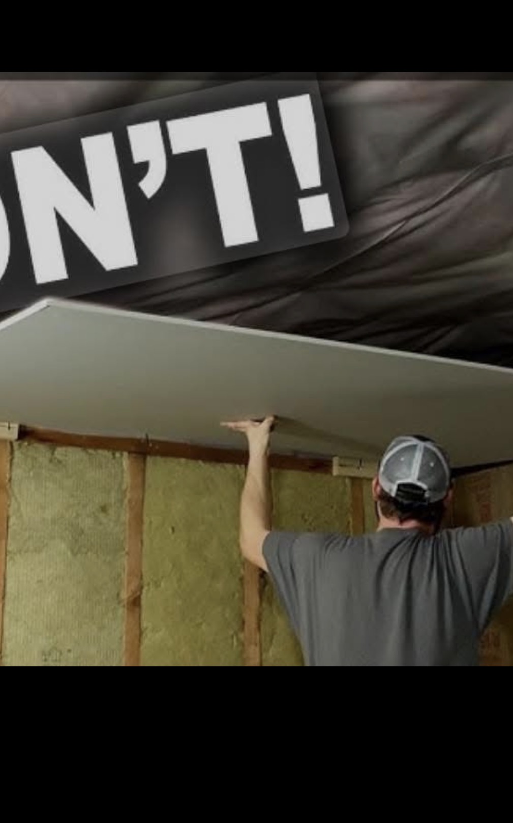 Drywall. Installer’s