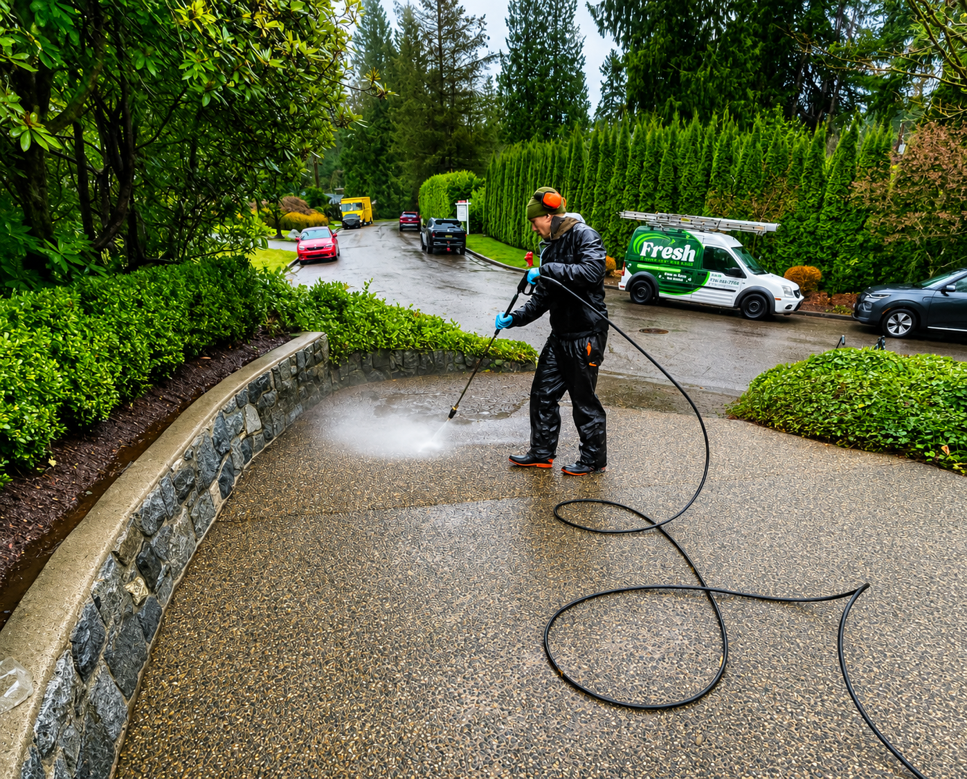 Residential Pressure Washing