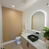 Custom Fluted Wood Feature Wall & Trimless Interior Finish