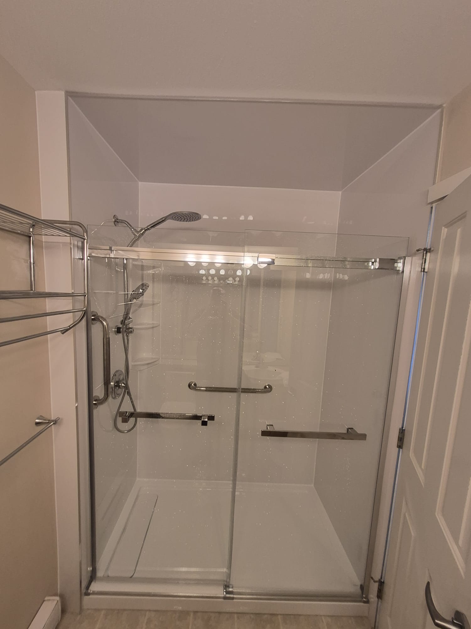 Bathroom Renovation from Tub to Shower - After