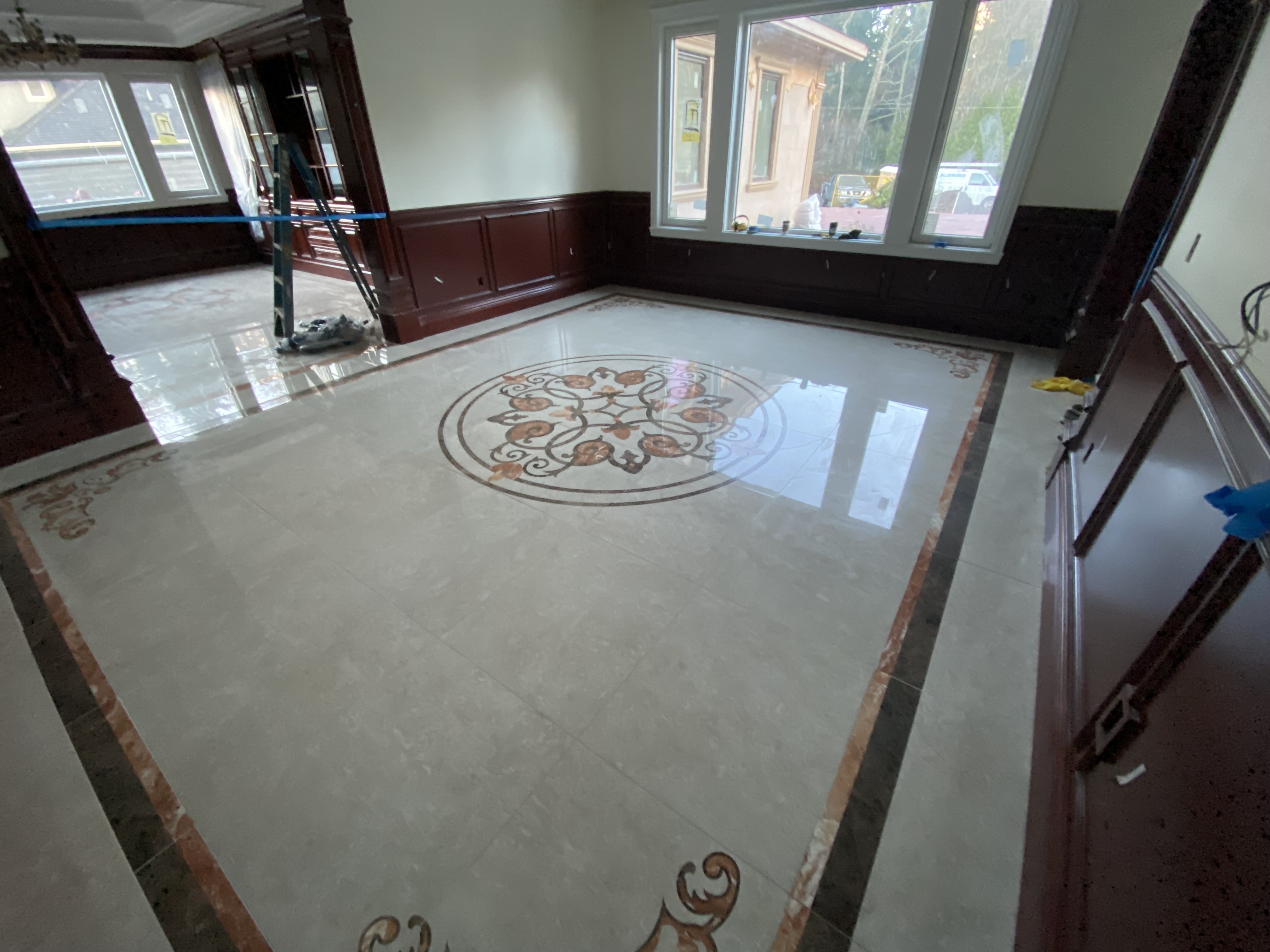 Marble polishing - After